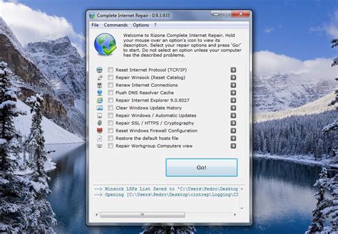 Rizonesoft Complete Internet Repair
